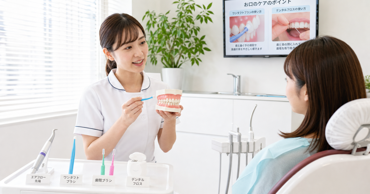 【よくある誤解】「しっかり磨けば大丈夫」は本当？セルフケアの限界とリスク要因