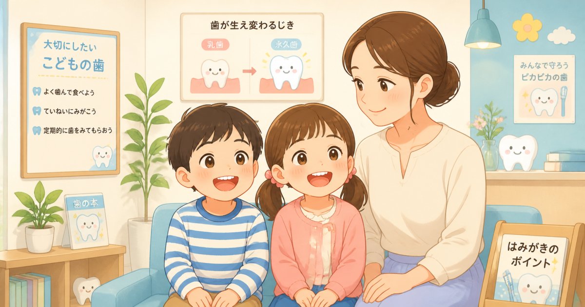 小児矯正は何歳から始める？6歳の目安時期や受診の判断基準